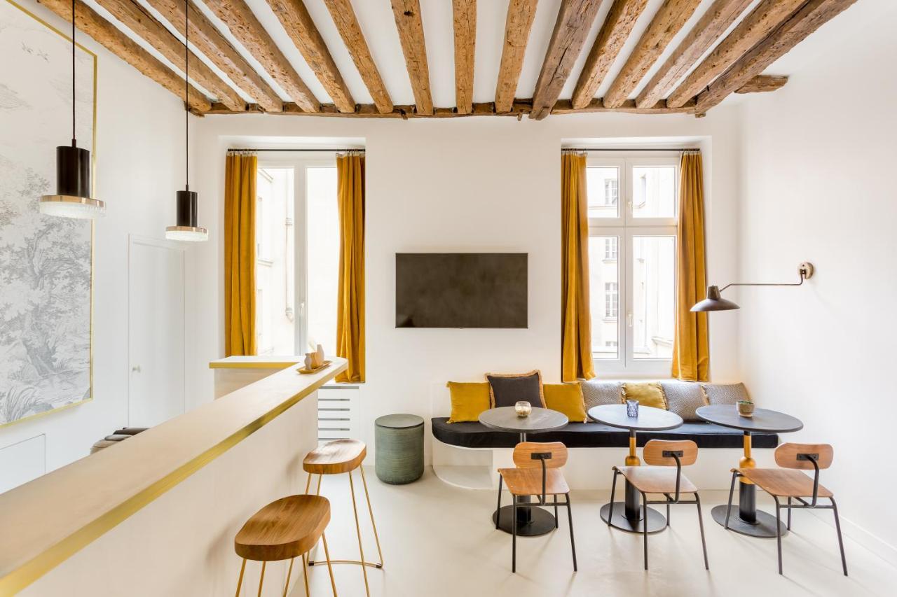 Habitat Parisien - 2Br-2Ba - Marais - Hotel De Ville Eksteriør billede